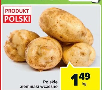 Carrefour Market Ziemniaki wczesne oferta
