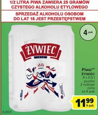 Globi Piwo Żywiec Jasne Pełne oferta