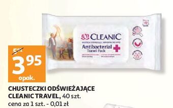 Auchan Chusteczki antibacterial Cleanic oferta