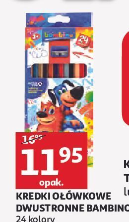 Auchan Kredki dwustronne Bambino St.majewski oferta