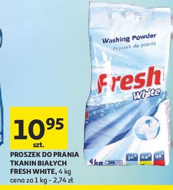 Auchan Proszek do prania białego Fresh (Velvet Group) oferta