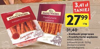 Intermarche Frankfurterki wędzone Madej & Wróbel oferta