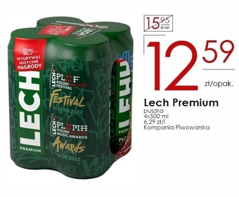Frac Lech Premium Piwo jasne 4 x 500 ml oferta