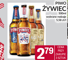 TomiMarkt Żywiec Piwo jasne 500 ml oferta