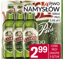 TomiMarkt Namysłów Pils Piwo jasne 500 ml oferta