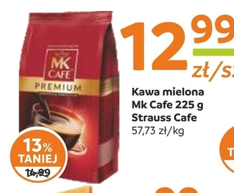 Społem MK Café Premium Kawa palona mielona 225 g oferta