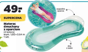 Netto Materac dmuchany z oparciem oferta