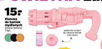 Netto Pistolet do baniek mydlanych oferta