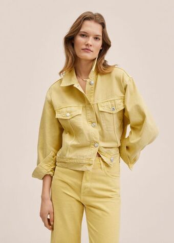 MANGO Kurtka dżinsowa oversize oferta