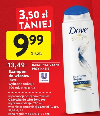 Intermarche Dove Nutritive Solutions Intensive Repair Szampon 400 ml oferta