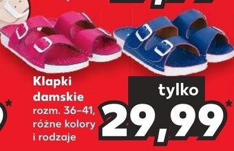 Klapki damskie