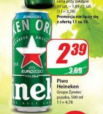 Dino Piwo Heineken 500ml oferta