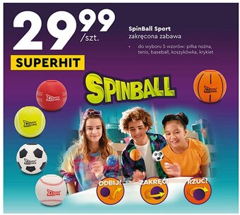 Biedronka Spinball piłka nożna oferta