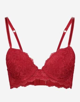 Takko Fashion Dział damski biustonosz push up - obszycie koronką oferta