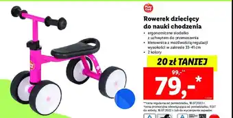 Lidl Rowerek biegowy oferta