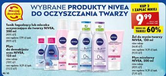 Biedronka Mleczko oczyszczające cera sucha i wrażliwa Nivea Face Essentials oferta