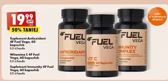 Biedronka Tabletki antioxidant 4F Fuel Vega oferta