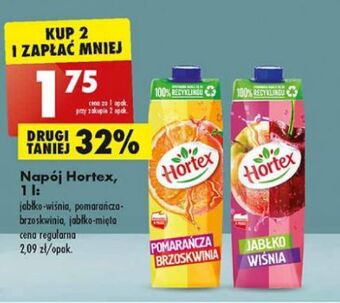 Biedronka Napój jabłkowo-wiśniowy Hortex oferta