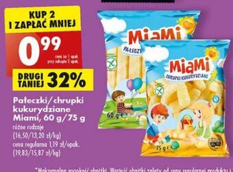Biedronka Pałeczki kukurydziane Miami oferta