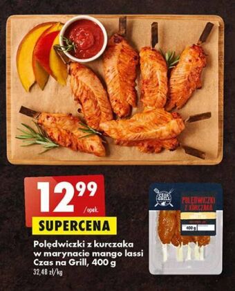 Biedronka Polędwiczki z kurczaka marynata mango lassi Czas Na Grill oferta