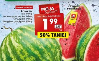 Biedronka Arbuz oferta