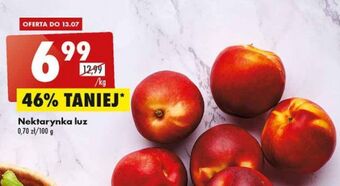 Biedronka Nektarynki oferta