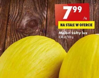 Biedronka Melon żółty oferta
