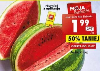 Biedronka Arbuz oferta