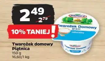 Auchan Twarożek domowy grani naturalny 1 SZT 150 G oferta