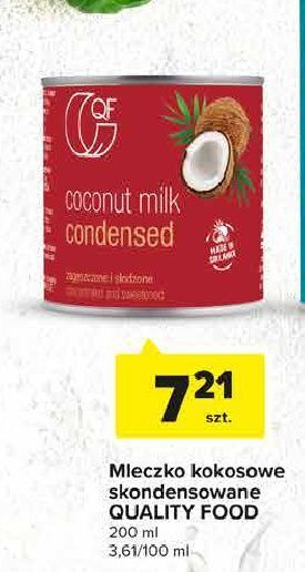 Carrefour Mleczko kokosowe skondensowane Qf oferta