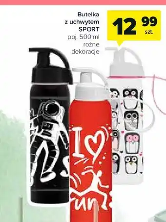 Carrefour Butelka sportowa 500ml oferta