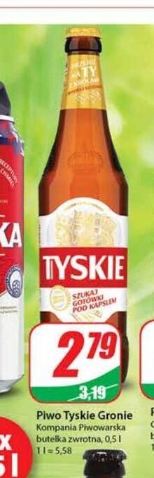Dino Piwo Tyskie Gronie oferta