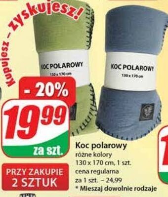 Dino Koc polarowy 130 x 170 cm oferta
