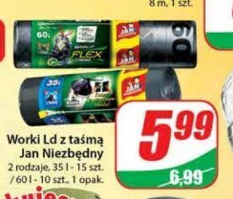 Dino Worki na śmieci 35 l Jan Niezbędny oferta