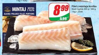 Dino Kostka z fileta mintaj Seafood oferta