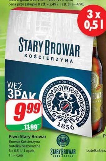 Dino Zestaw piw Stary Browar Kościerzyna oferta