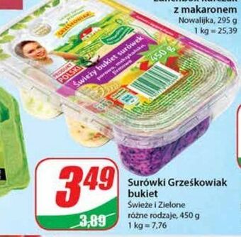 Dino Bukiet surówek porowa meksykańska firmowa Grześkowiak oferta