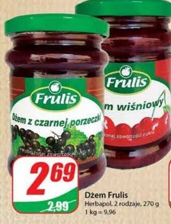 Dino Dżem z czarnej porzeczki Frulis oferta