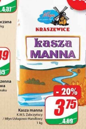Dino Kasza manna Młyn Kraszewice oferta
