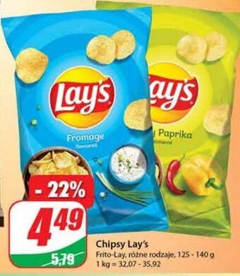 Dino Chipsy spicy paprika Lay's oferta