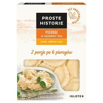 Torimpex Proste historie pierogi ze szpinakiem i fetą 360 g oferta