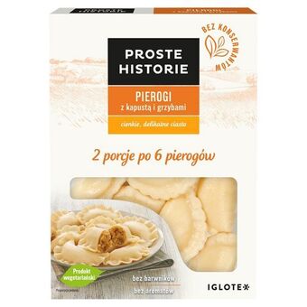 Torimpex Proste historie pierogi z kapustą i grzybami 360 g oferta