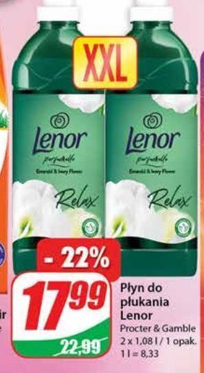 Dino Płyn do płukania emerald & ivory flower Lenor Parfumelle oferta