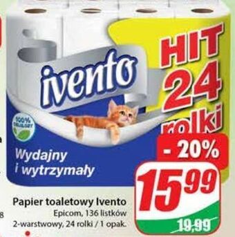 Dino Papier toaletowy Ivento oferta