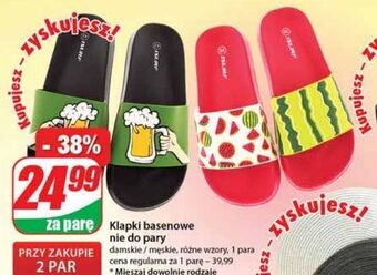 Dino Klapki basenowe damskie oferta