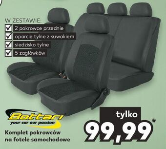 Kaufland Komplet pokrowców samochodowych Bottari oferta
