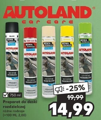 Kaufland Preparat do deski rozdzielczej black Autoland oferta