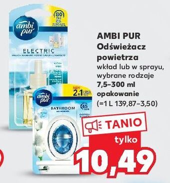 Kaufland Wkład ocean mist Ambi Pur Electric oferta