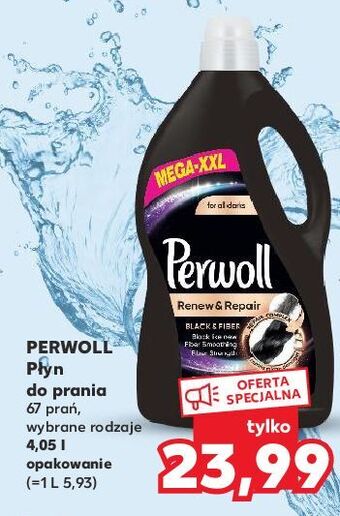 Kaufland Płyn do prania Perwoll Renew & Repair Black Fiber oferta