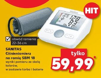 Kaufland Ciśnieniomierz naramienny sbm 18 Sanitas oferta